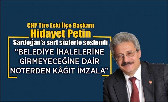 Eski CHP Başkanı Petin’den sert açıklamalar