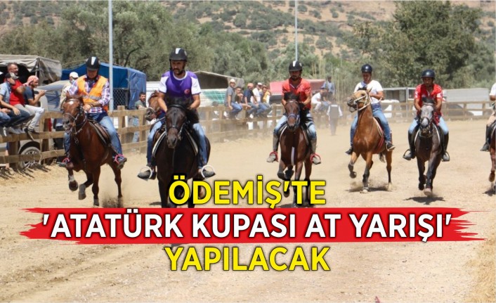 Ödemiş’te ‘Atatürk Kupası At Yarışı’ yapılacak