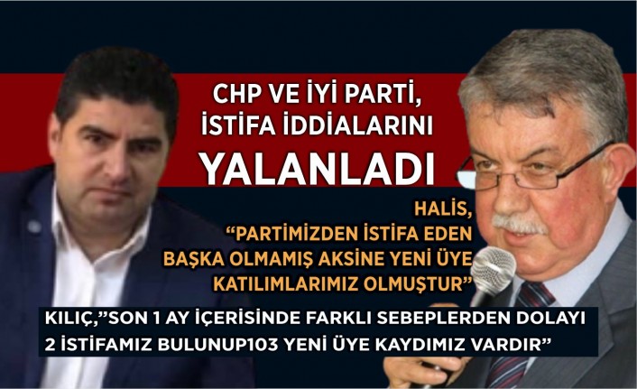 İYİ Parti ve CHP Ödemiş İlçe Başkanları istifalar hakkında açıklamalarda bulundu