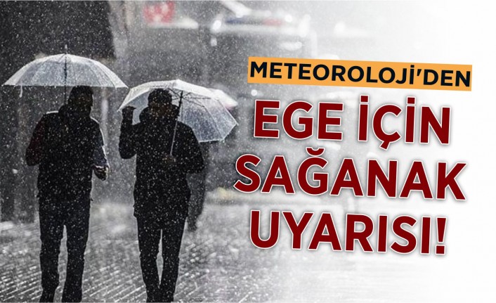 İzmir bugünden itibaren yağmurlu hava dalgasının içine giriyor