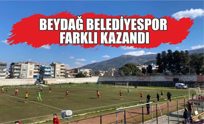 Beydağ Belediyespor Farklı Kazandı