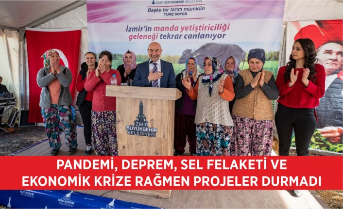 İzmir Büyükşehir Belediyesi’nden 3 yılda 12 milyar lirayı aşan yatırım