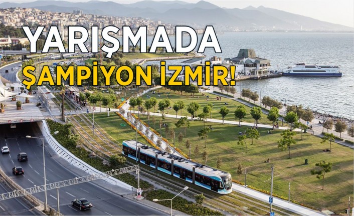 İklim krizi ile mücadelede İzmir Büyükşehir Belediyesi’ne bir onur daha