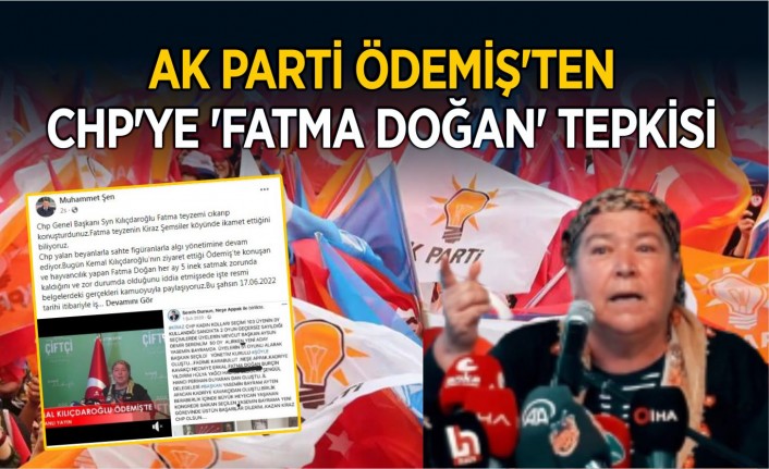 AK Parti Ödemiş'ten CHP'ye 'Fatma Doğan' tepkisi
