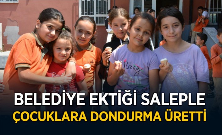 Beydağ Belediyesinden çocuklara dondurma