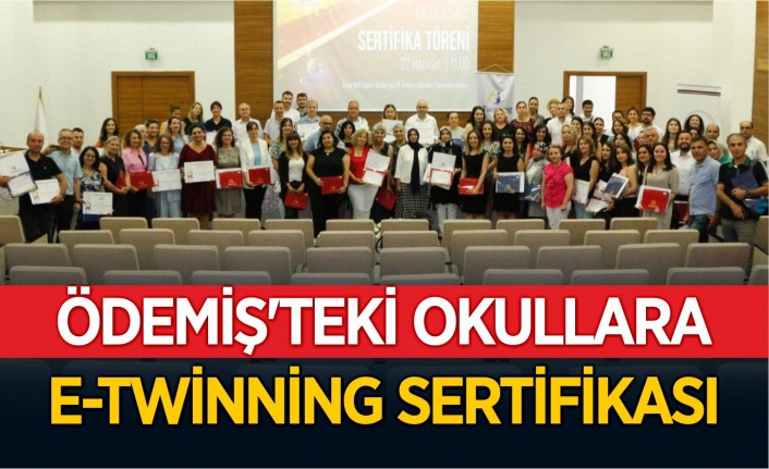 E-Twinning Sertifika Töreni İzmir İl Milli Eğitim Müdürlüğünde Yapıldı
